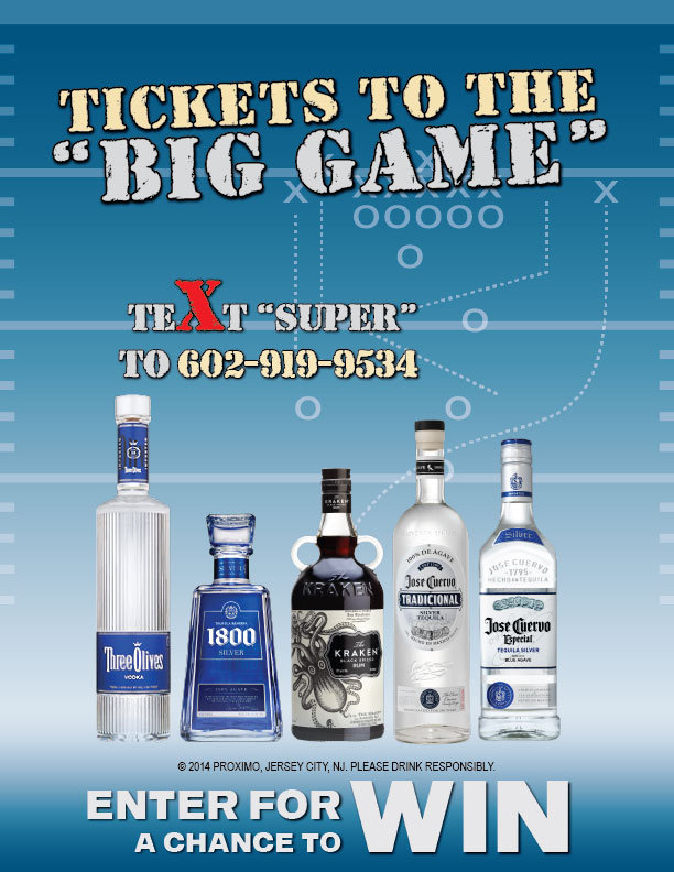 Super Game Sweepstakes Poster